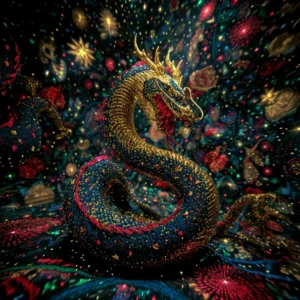 Dragon of the Thousand Treasures - A Touch Of The Gods